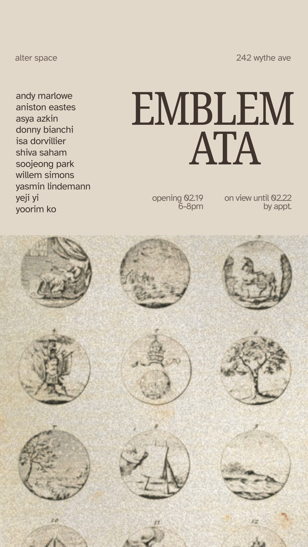 Emblemata poster (view 2 of 2)