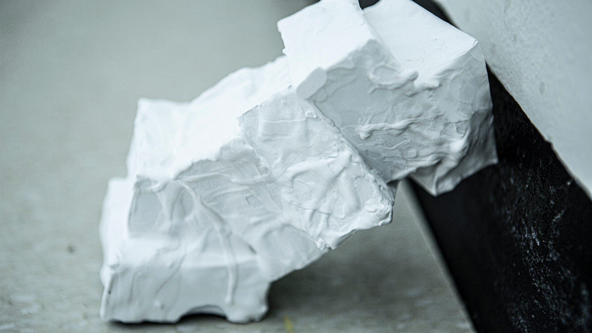 Soojeong Park, Substrate Constructs, 2021, Graphite, Paper, Gesso, Canvas, Painting Board (view 10 of 12)