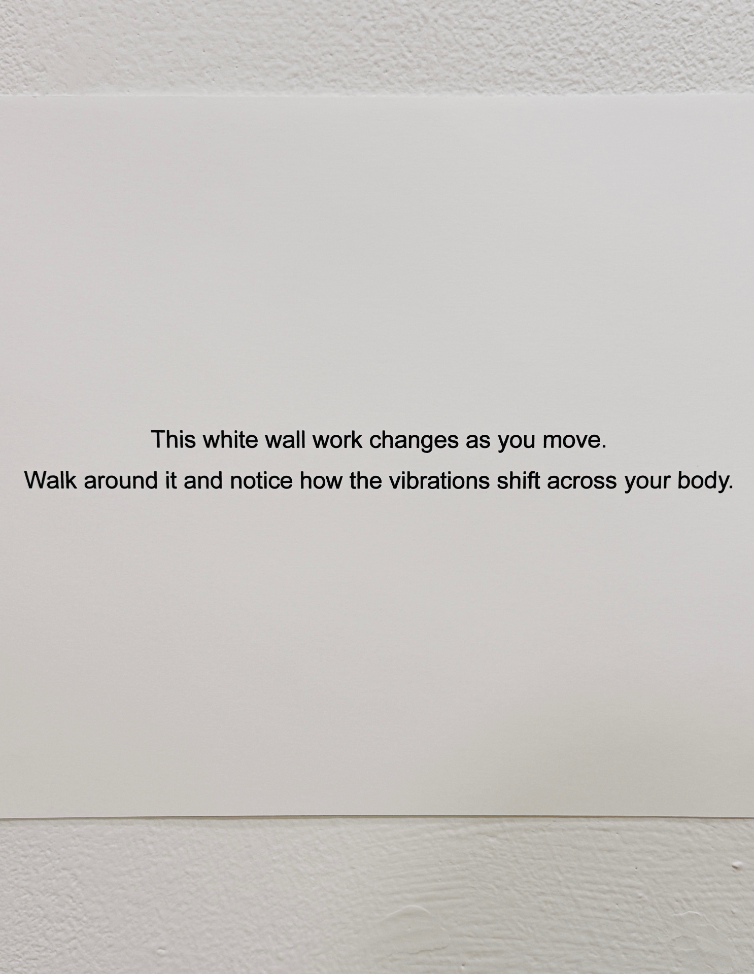 Soojeong Park, Living Surfaces, 2026, Installation, sewn canvas, nails, L-shaped stand, gesso, wall putty, wall paint, bass shakers, exciters, amplifiers, MP3 player, electrical wires (view 8 of 8)