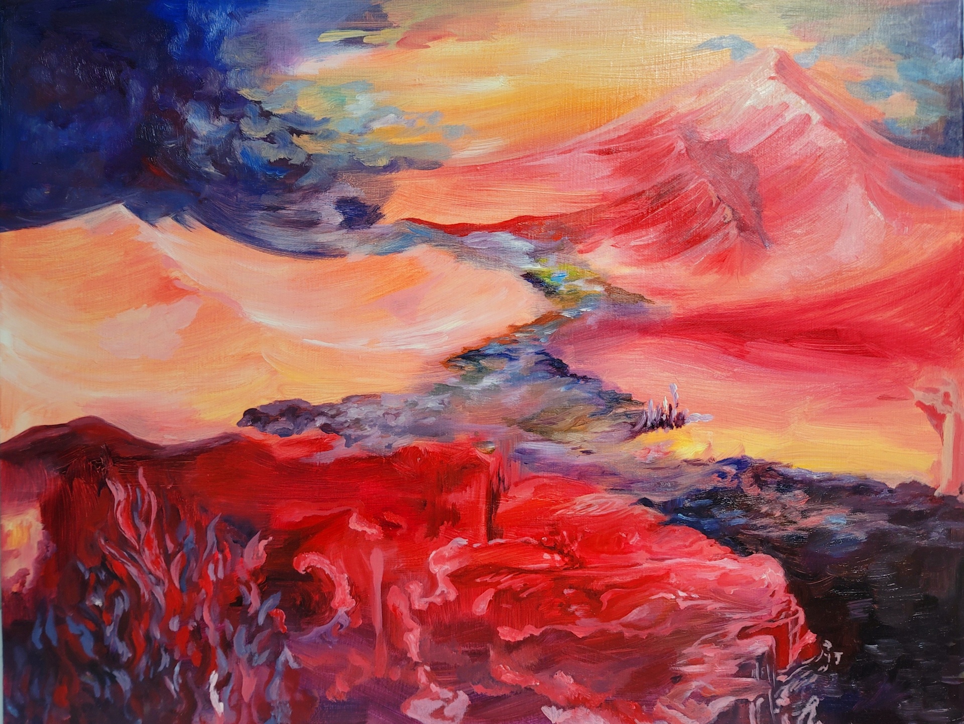 Soojeong Park, Untitled, 2022, Oil on canvas