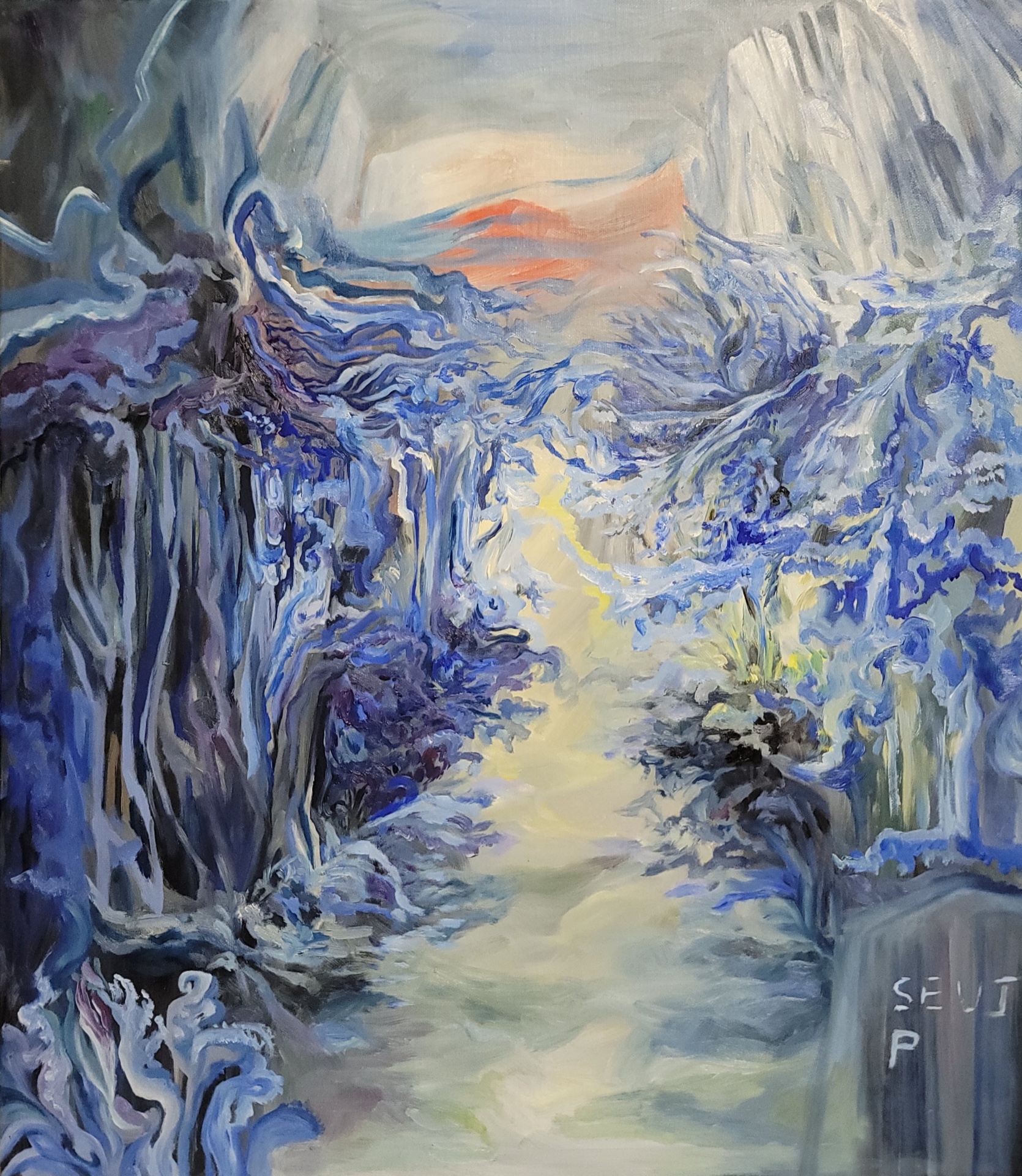 Soojeong Park, Untitled, 2022, Oil on canvas